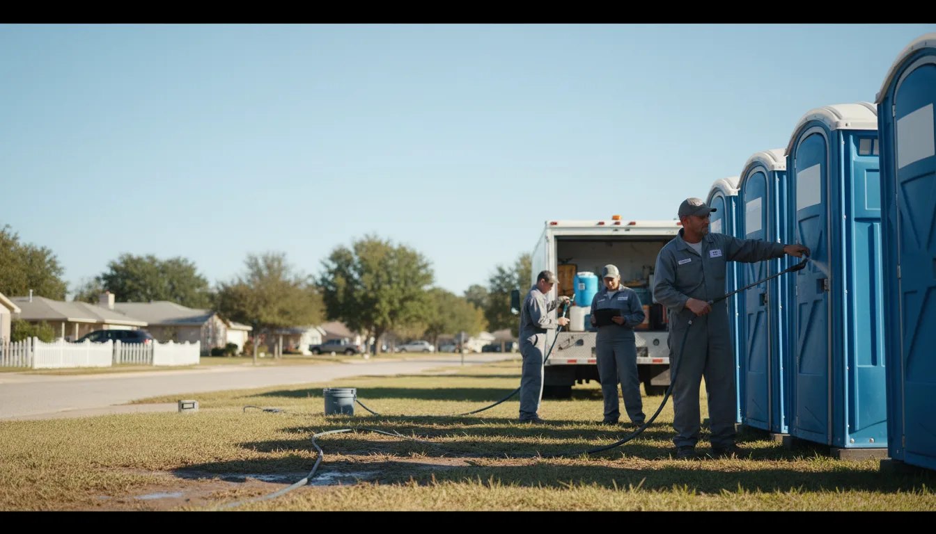 Long-Term Portable Toilet Rental in Harahan, LA near me